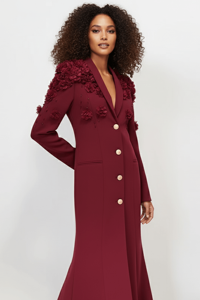 Elegant Evening Dress by Luxe Lane | from Luxe Lane | SKU:  | Barcode:  | Options: Black S | Elegant Evening Dress