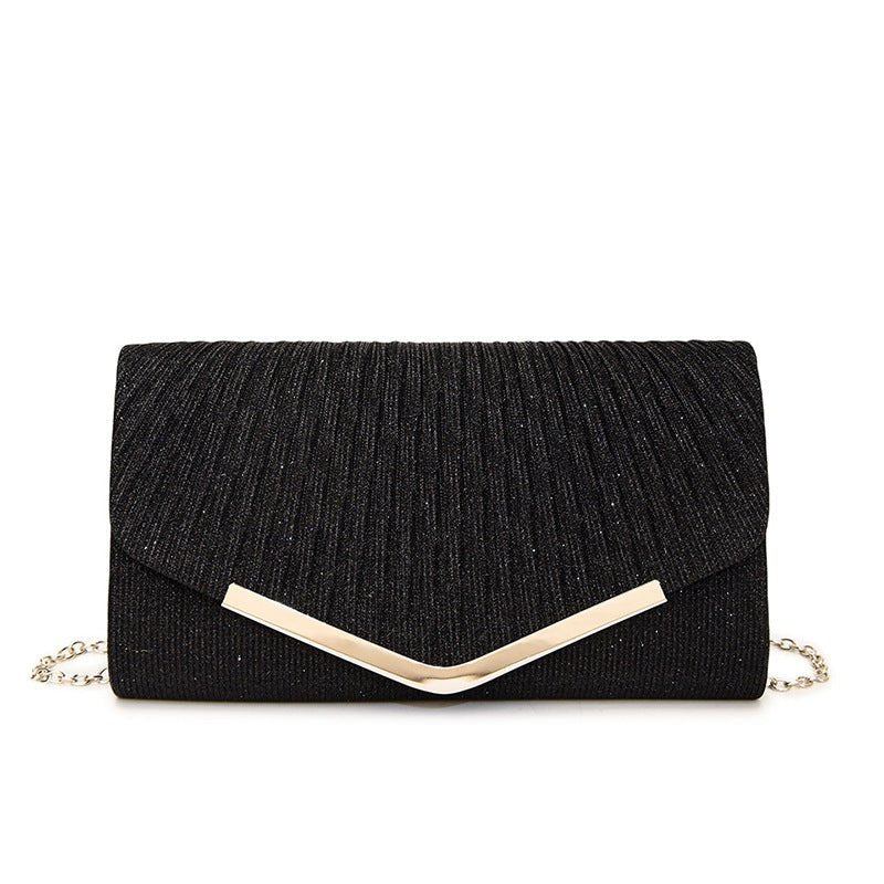 Evening Chain Crossbody Bag for Women by CJ | 0 from Luxe Lane | SKU: CJNS226341401AZ | Barcode:  | Options: Black | Evening Chain Crossbody Bag for Women