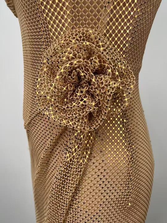 Gold Sequin Strapless Split Evening Gown by Luxe Lane | heath gown from Luxe Lane | Options: Gold S(6) | Luxury Gold Sequin Evening Dress Women Sexy Strapless Split Gown 2025 Elegant Formal Bodycon Long Maxi Party Prom Dresses