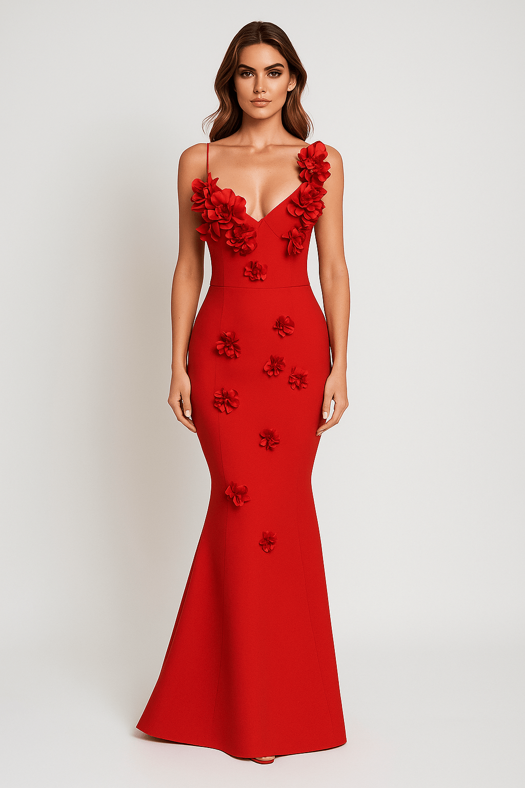 Luxury Red Prom & Evening Dress by Luxe Lane | from Luxe Lane | SKU:  | Barcode:  | Options: Red S | Luxury Red Prom & Evening Dress