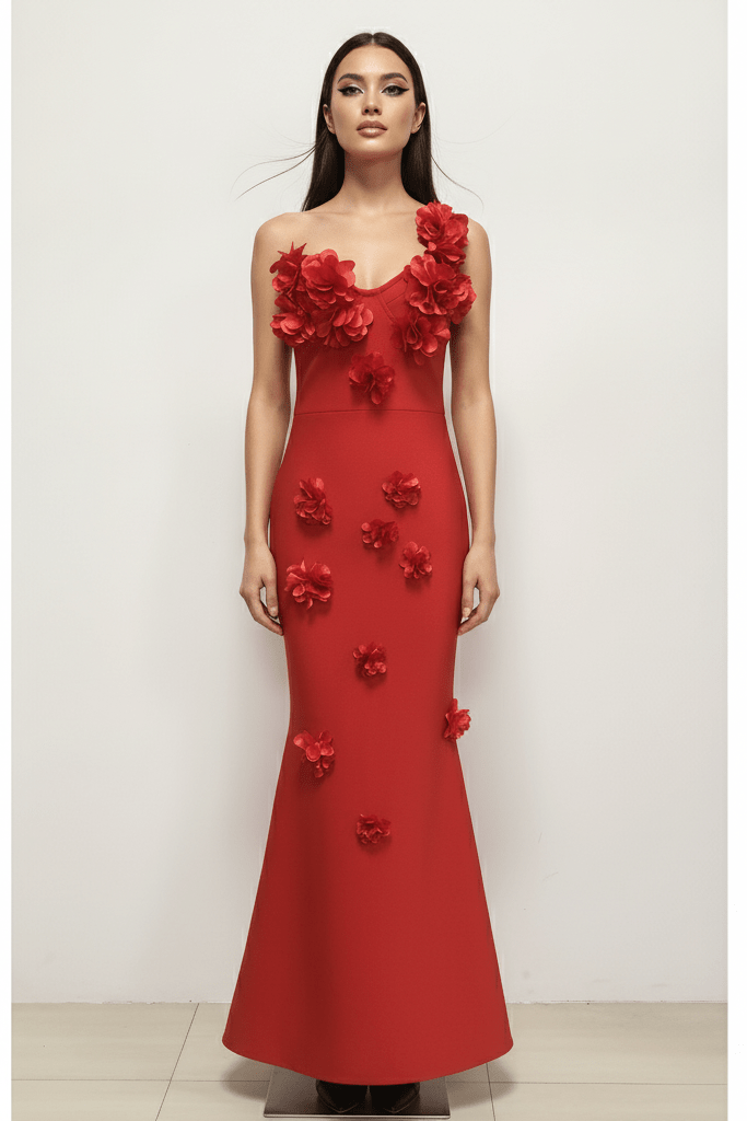 Luxury Red Prom & Evening Dress by Luxe Lane | from Luxe Lane | SKU:  | Barcode:  | Options: Red S | Luxury Red Prom & Evening Dress