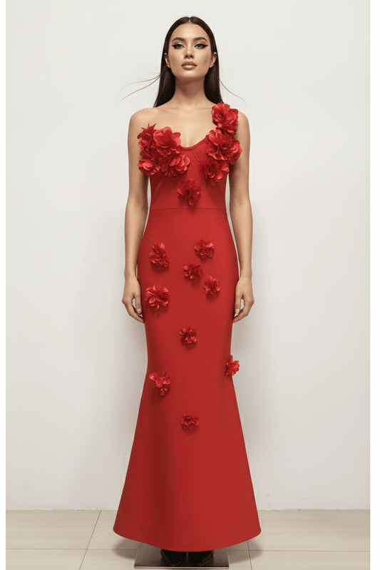 Luxury Red Prom & Evening Dress by Luxe Lane | from Luxe Lane | SKU:  | Barcode:  | Options: Red S | Luxury Red Prom & Evening Dress