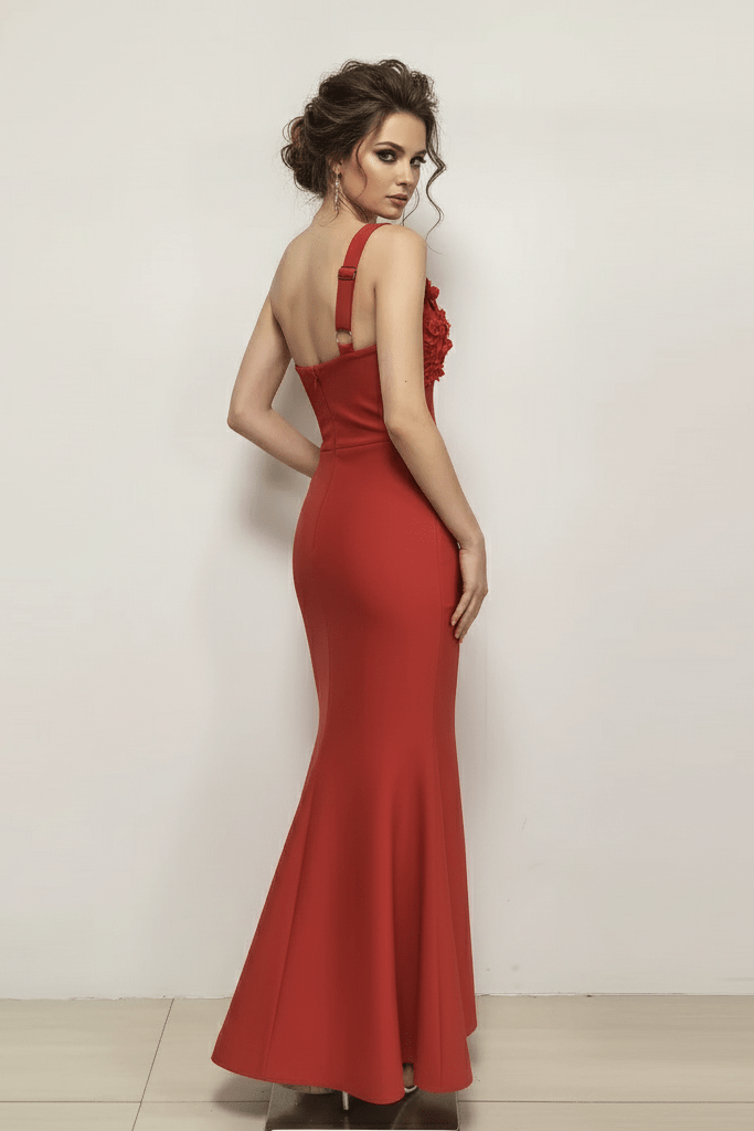 Luxury Red Prom & Evening Dress by Luxe Lane | from Luxe Lane | SKU:  | Barcode:  | Options: Red S | Luxury Red Prom & Evening Dress