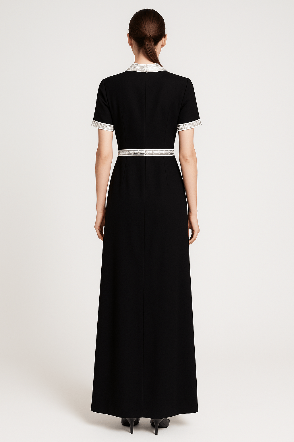 Mirabelle Rhinestone Embellished Gown by Luxe Lane | from Luxe Lane | SKU:  | Barcode:  | Options: S | Mirabelle Rhinestone Embellished Gown