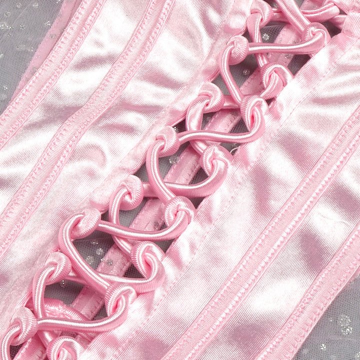 Pink Satin Off - Shoulder Mermaid Gown by Luxe Lane | mermaid gown from Luxe Lane | SKU:  | Barcode:  | Options: Pink XS | Women Elegant Pink Satin Off the Shoulder Mermaid Evening Dresses Organza Two Piece Set Party Wear Formal Gown for Wedding Party