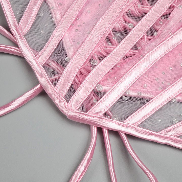 Pink Satin Off - Shoulder Mermaid Gown by Luxe Lane | mermaid gown from Luxe Lane | SKU:  | Barcode:  | Options: Pink XS | Women Elegant Pink Satin Off the Shoulder Mermaid Evening Dresses Organza Two Piece Set Party Wear Formal Gown for Wedding Party