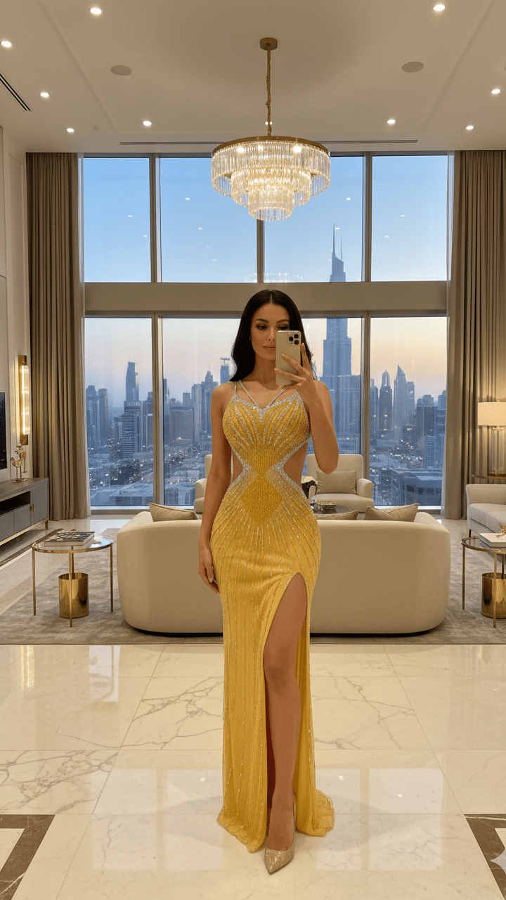 Rosalie Blush Crystal CutOut Mermaid GownWhiteSLuxe Lane