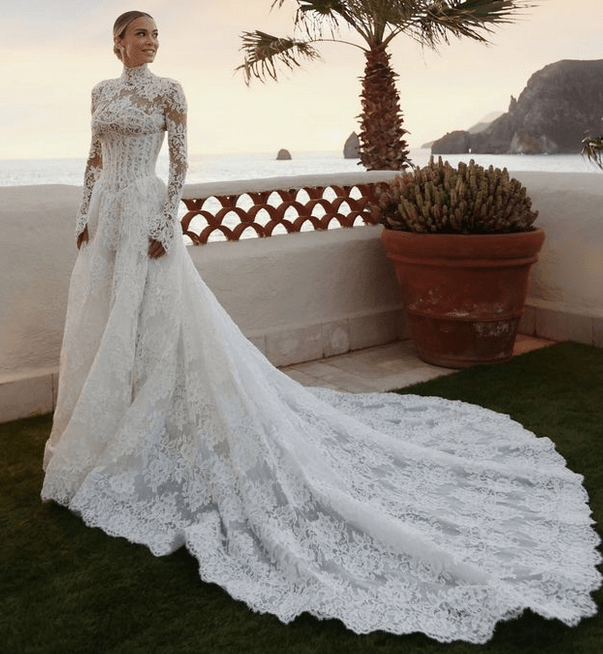 Ruolai Sexy Long Sleeve Bridal Dress Mermaid coming soonWedding Bride GownsIvory100 cmLuxe Lane
