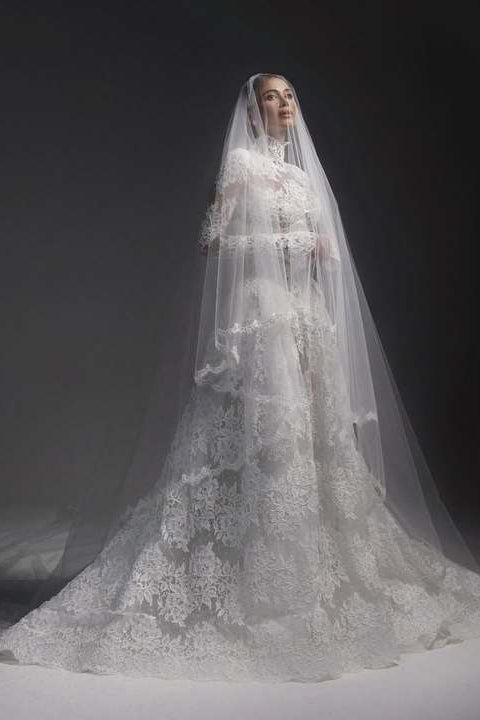 Ruolai Sexy Long Sleeve Bridal Dress Mermaid coming soonWedding Bride GownsIvory100 cmLuxe Lane