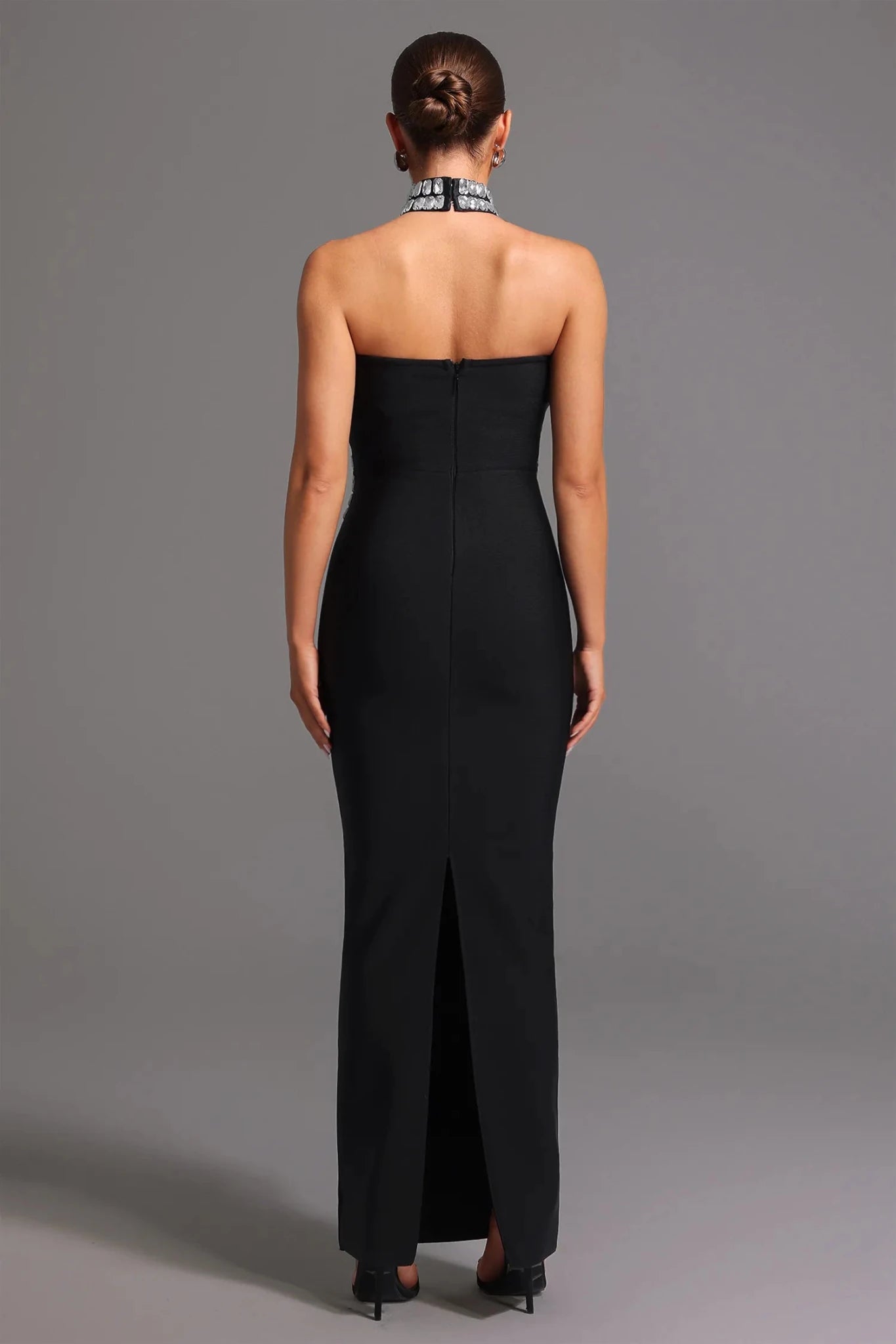 Sparkly Maxi Dress Evening NightsParty DressWhiteSLuxe Lane